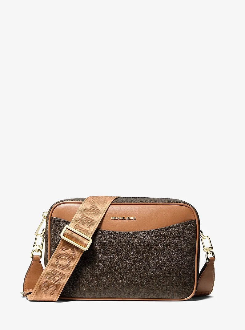 Bev Large Signature Logo Crossbody Bag - 1