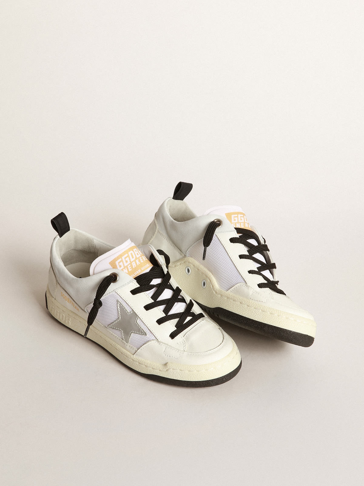 White Yeah! sneakers with silver star - 2