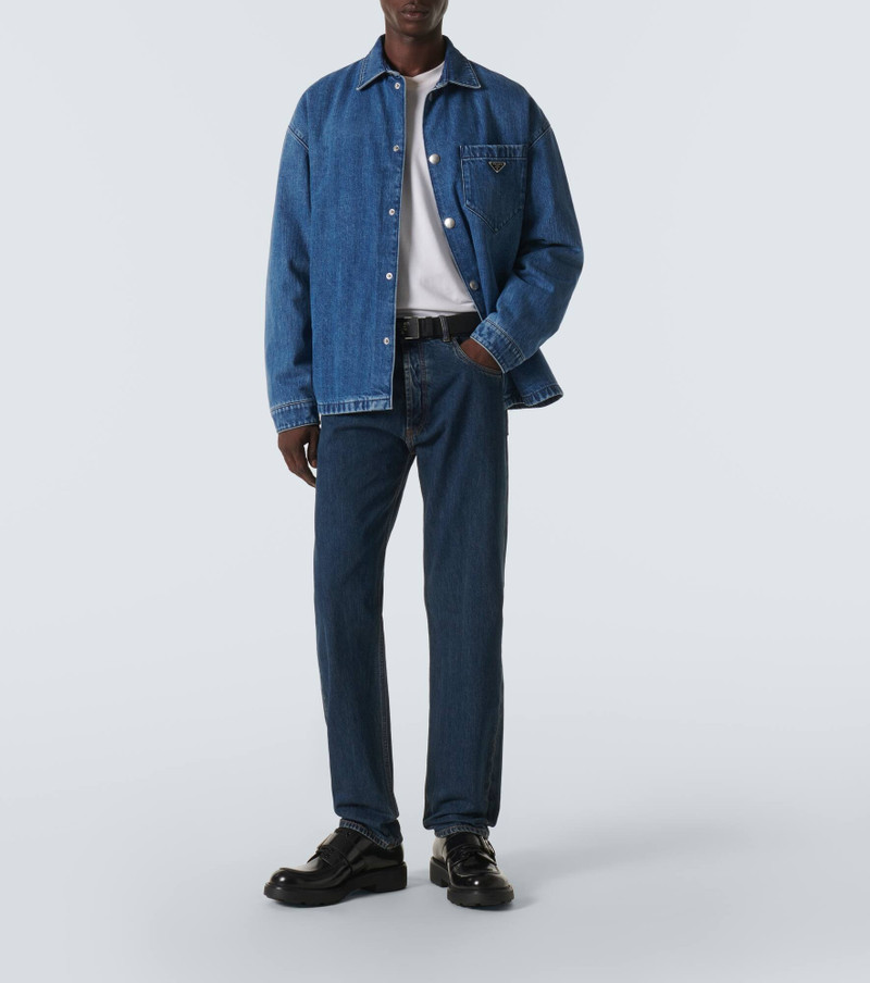 Prada Denim overshirt outlook