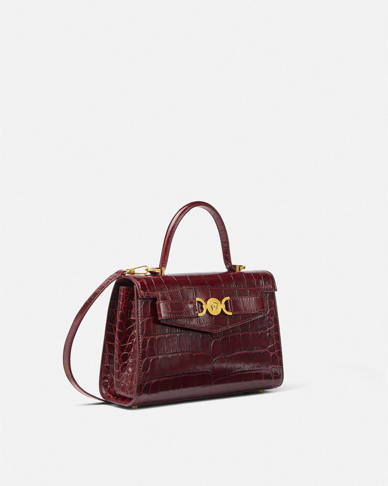 Croc-Effect Medusa '95 Handbag 2