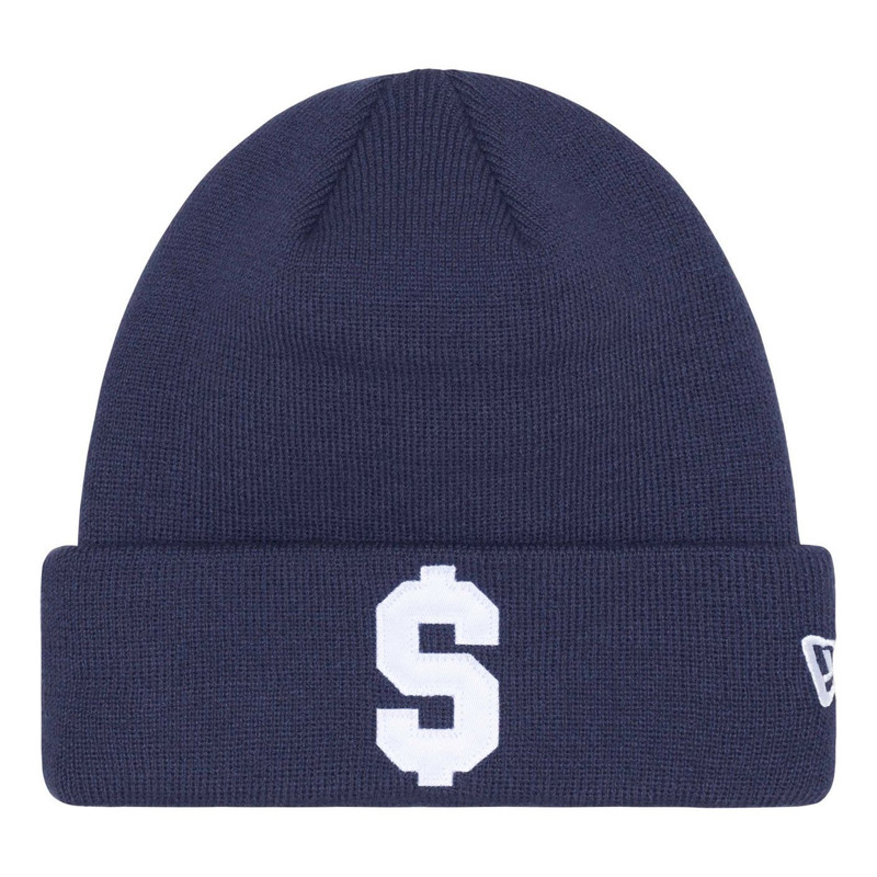 Supreme New Era $ Beanie SS24 'Navy' SUP-SS24-2488 - 1