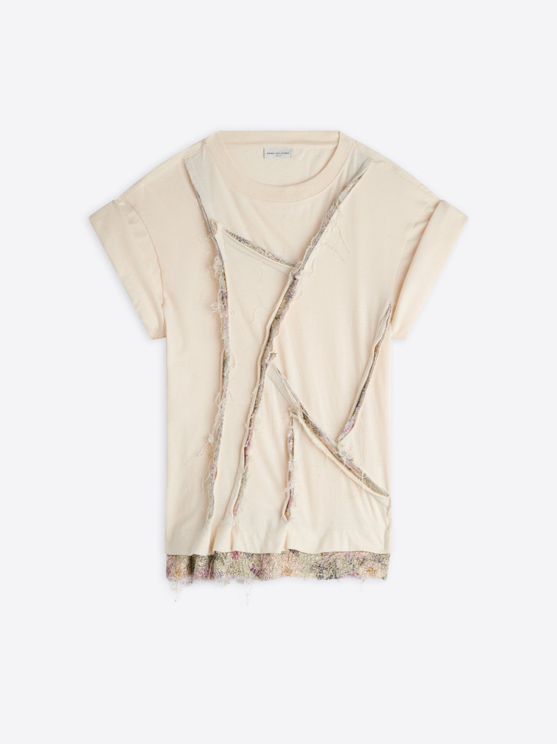 LUREX JACQUARD TEE - 1