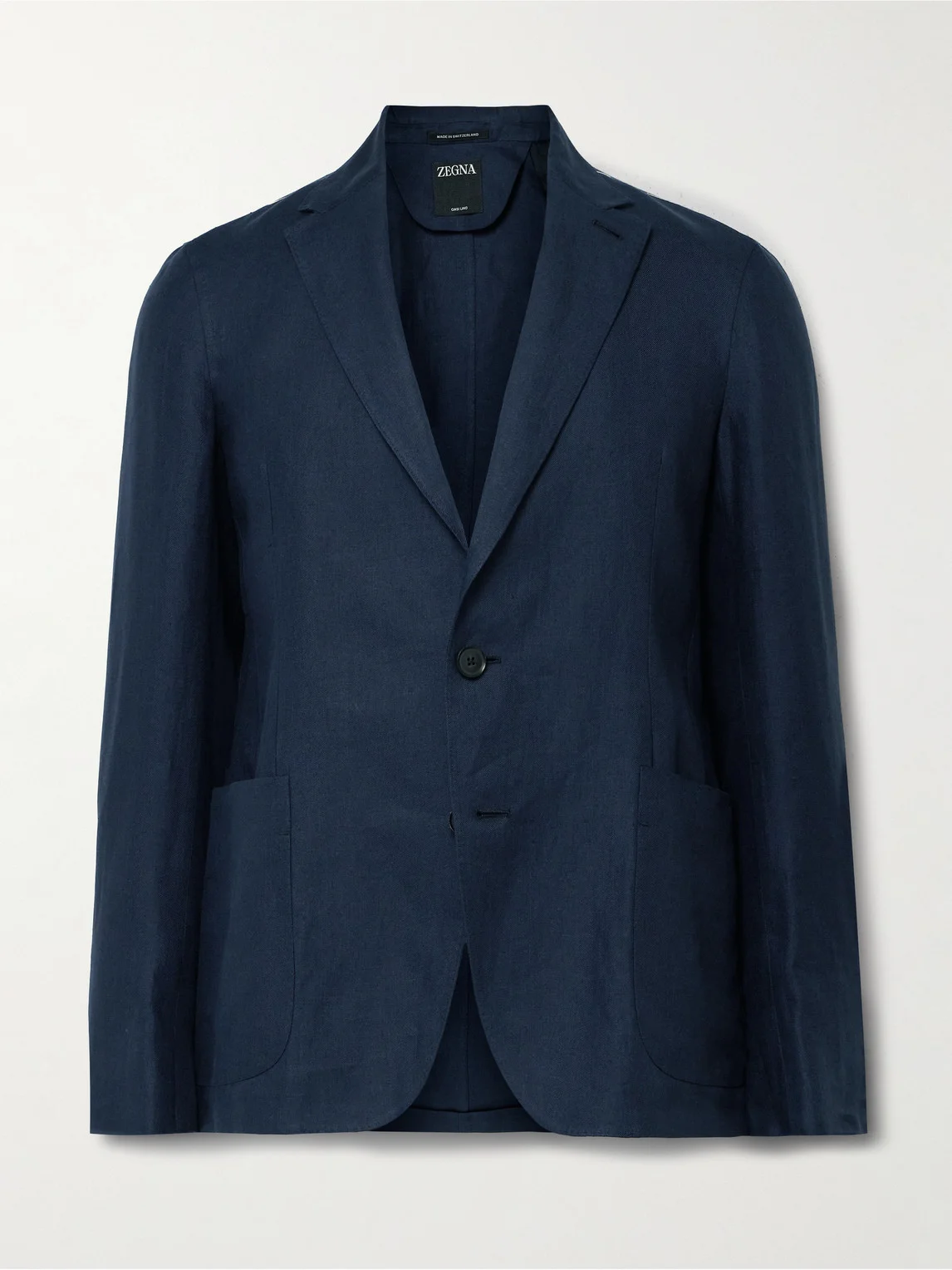 Slim-Fit Oasi Lino Twill Suit Jacket - 1