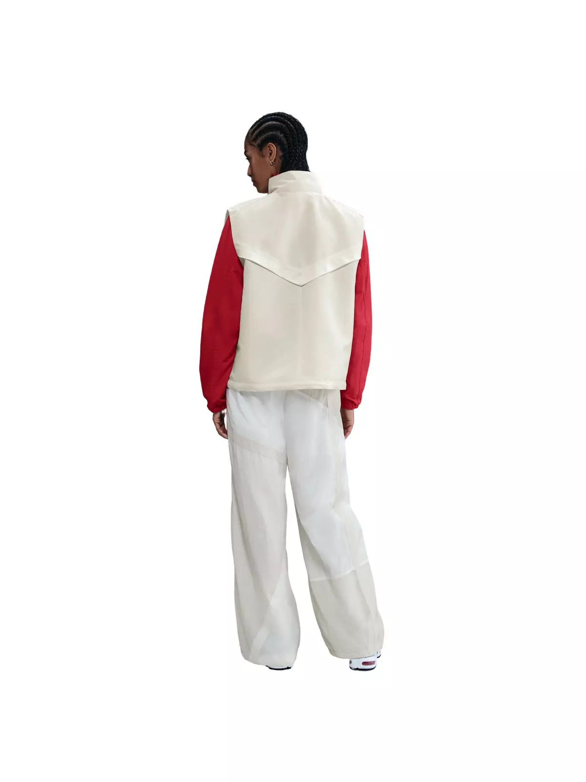 Women's Sportswear Shine Windrunner Vest -Sail - 5