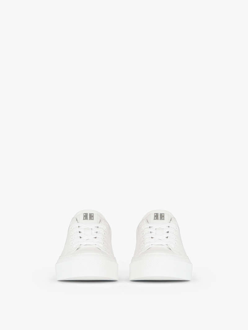 Givenchy GIVENCHY CITY SPORT SNEAKERS IN LEATHER outlook