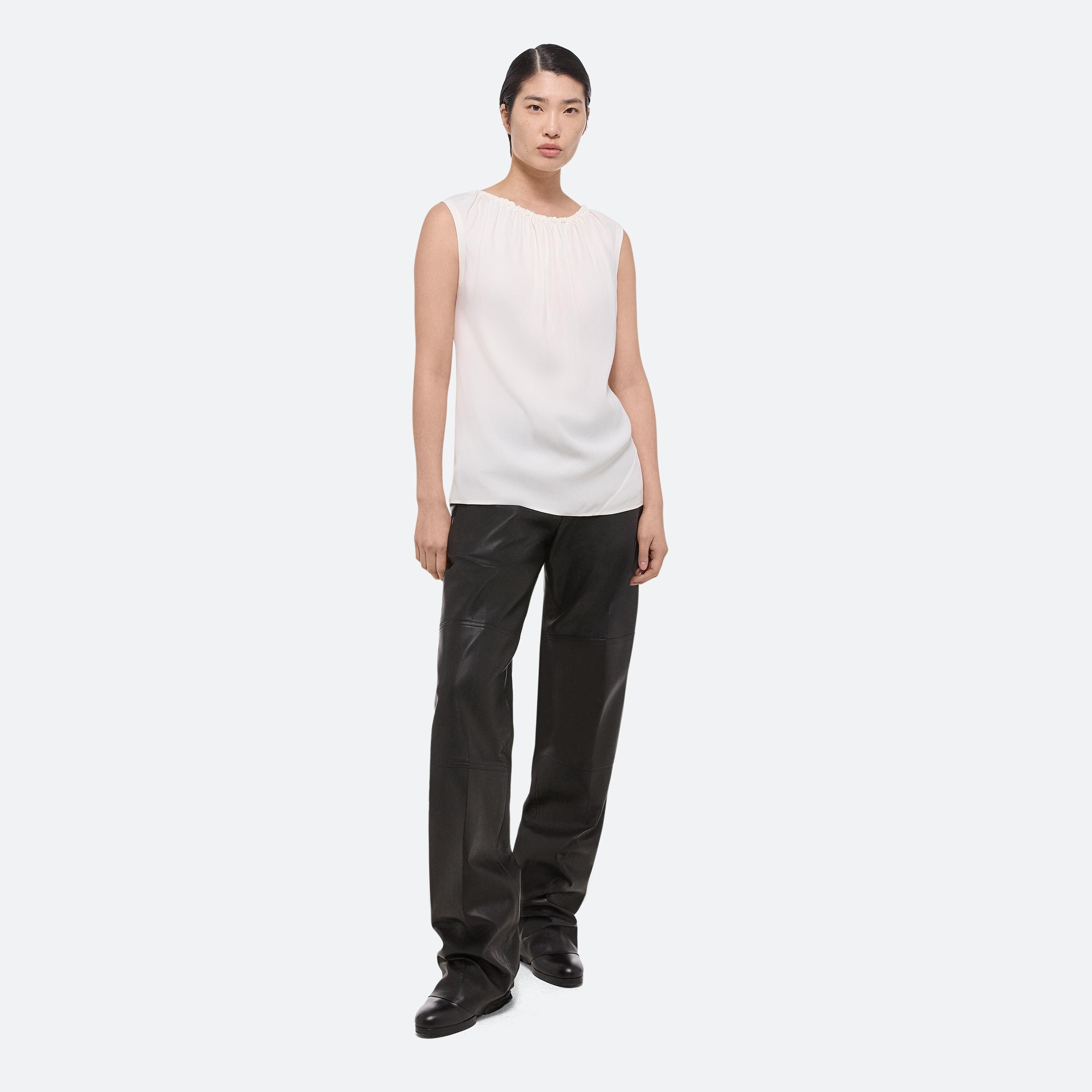 DRAWSTRING SLEEVELESS TOP - 9