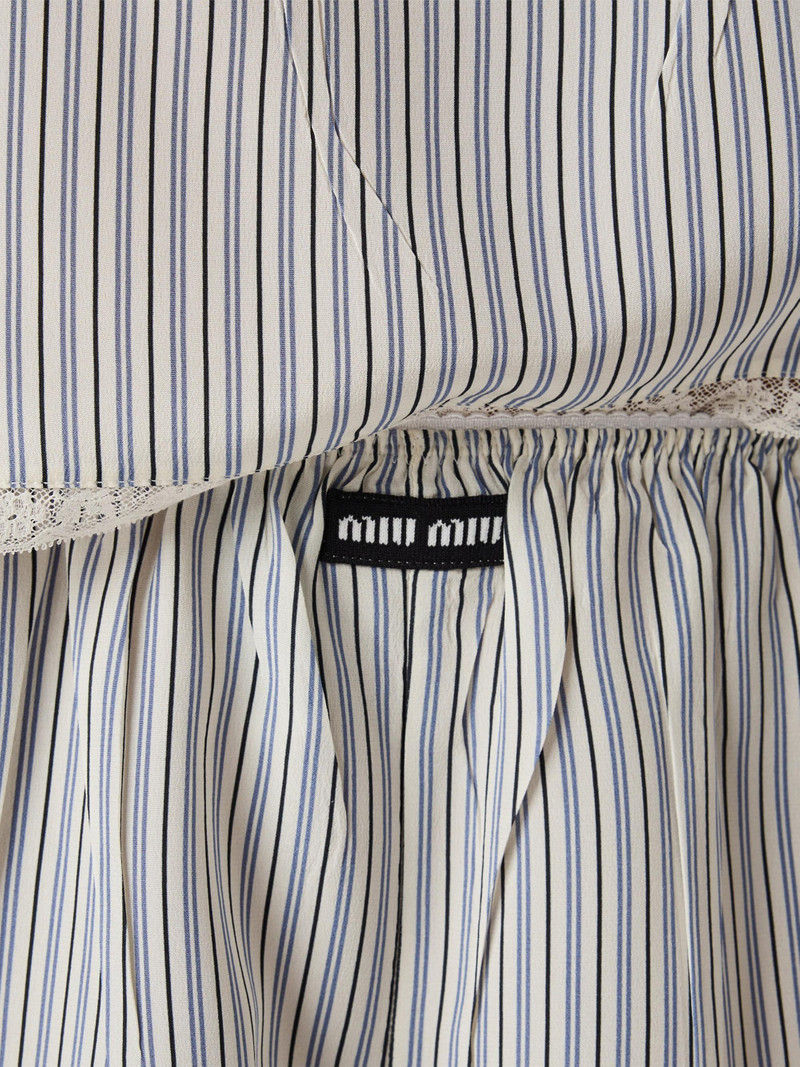 Women's Crepe De Chine Boxer Shorts - Beige 5