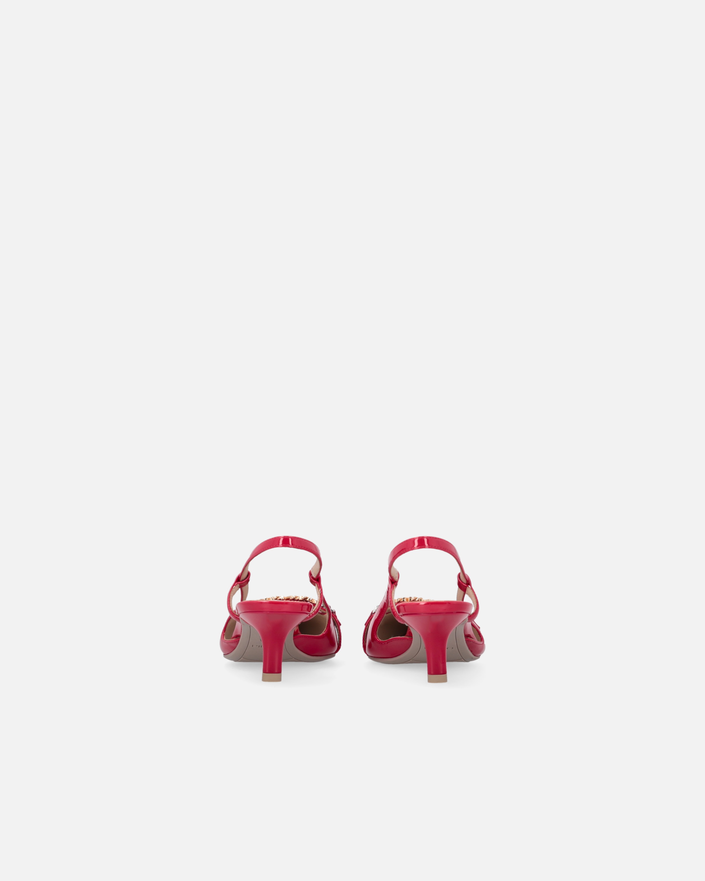 PATENT POINTED-TOE SLINGBACK PUMPS - 8