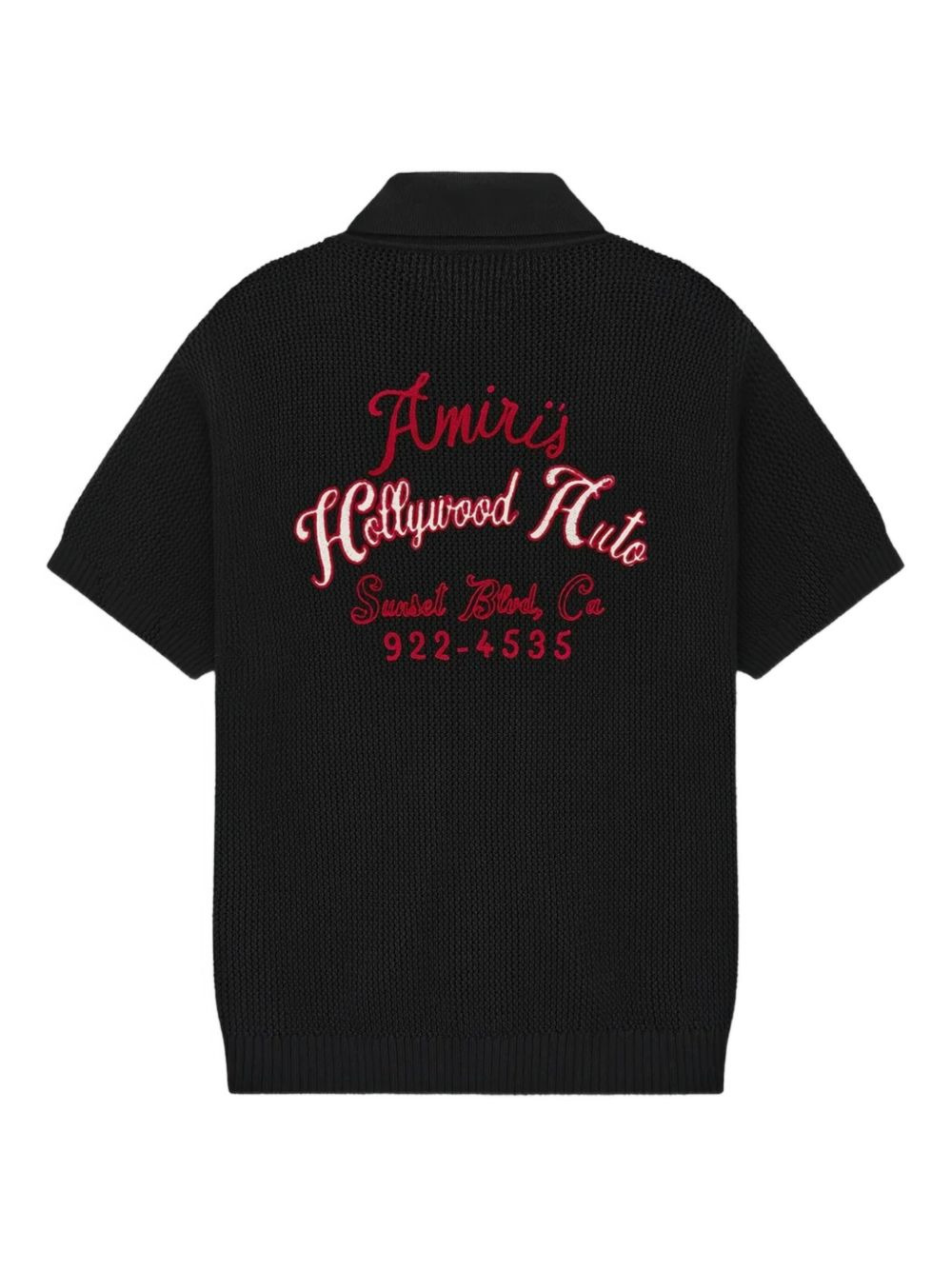 EMBROIDERED KNITTED SHIRT - 5