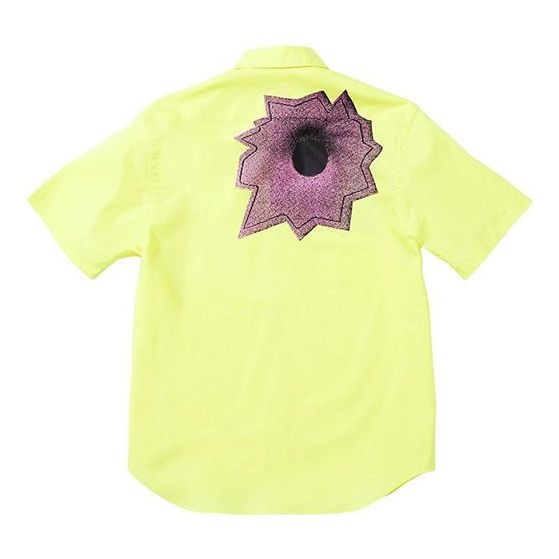 Supreme Nate Lowman S/S Shirt 'Yellow Grey' SUP-SS22-219 - 2