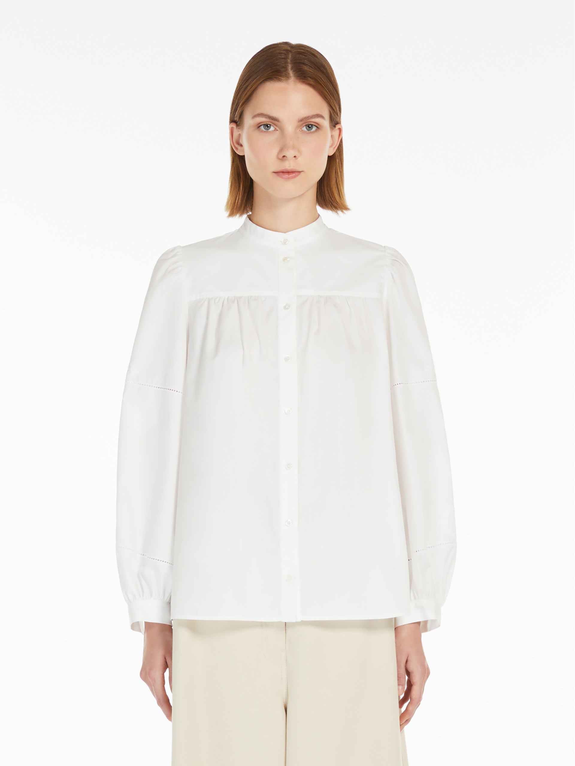 RIBALDO Cotton poplin shirt - 3