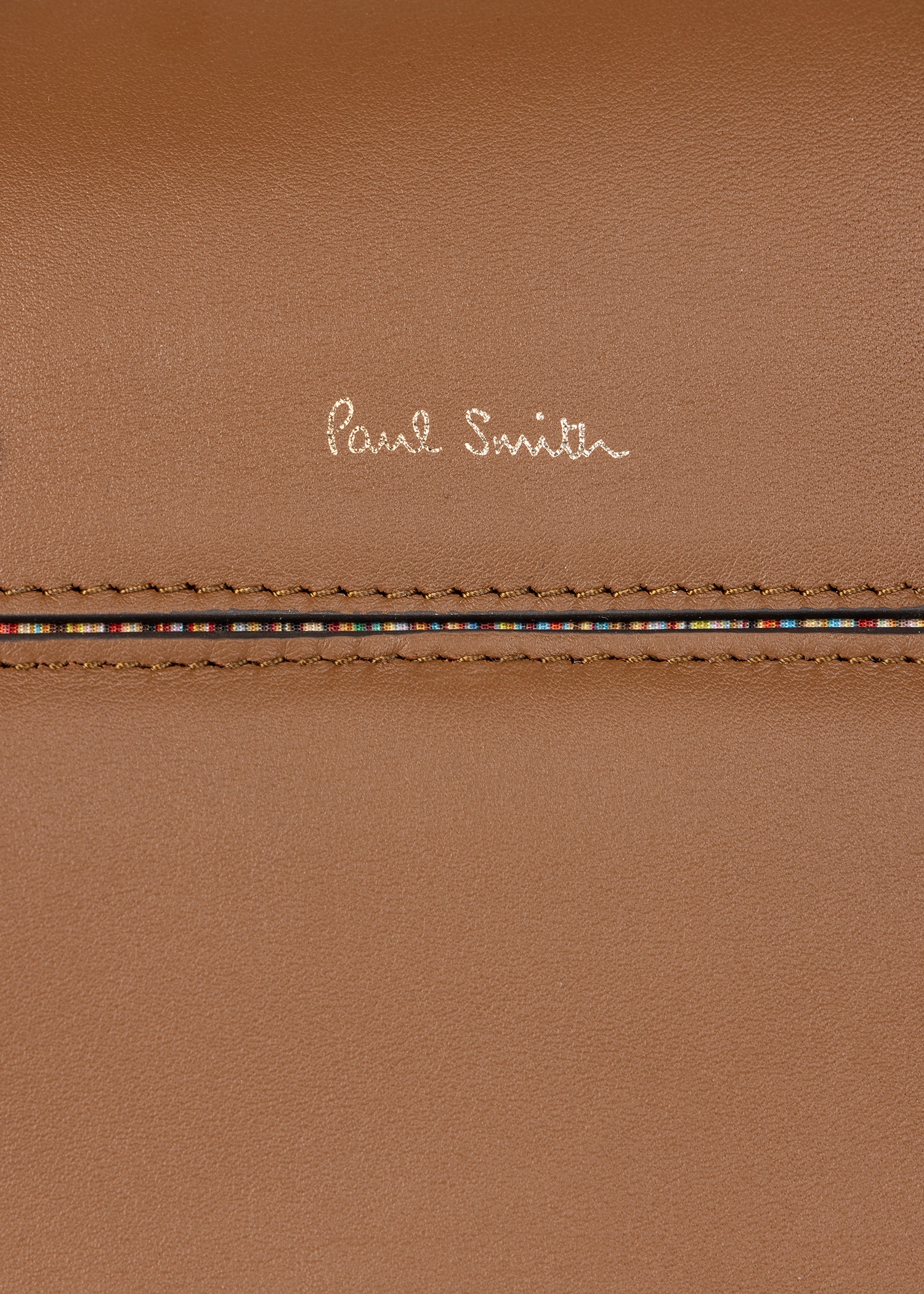 Tan Leather Holdall - 4