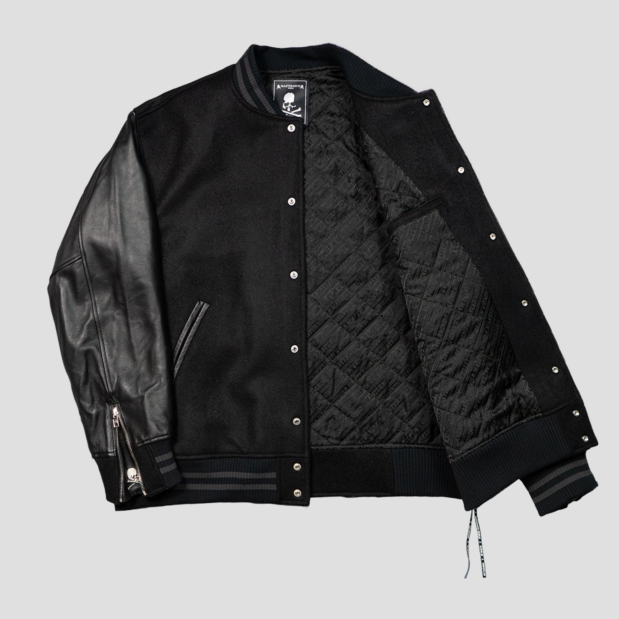 CASHMERE VARSITY JACKET