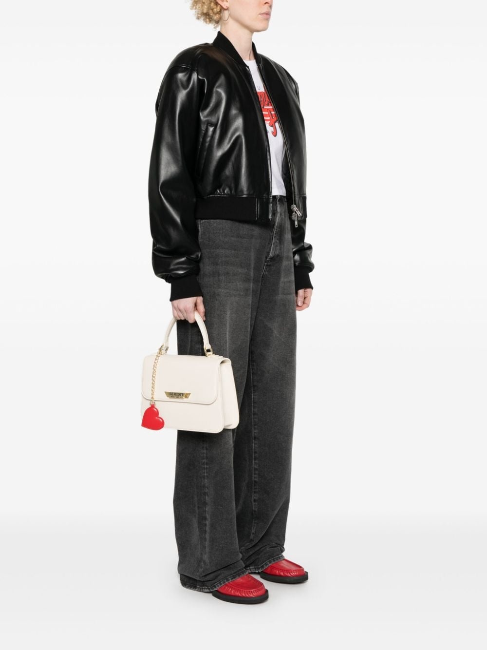 logo-plaque tote bag - 2