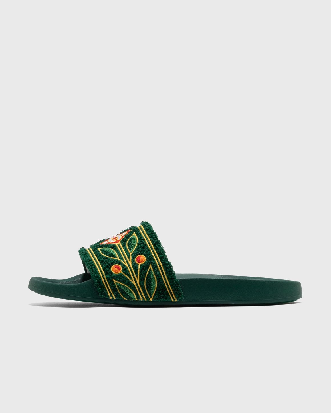 EMBROIDERED TERRY SLIDER - 1