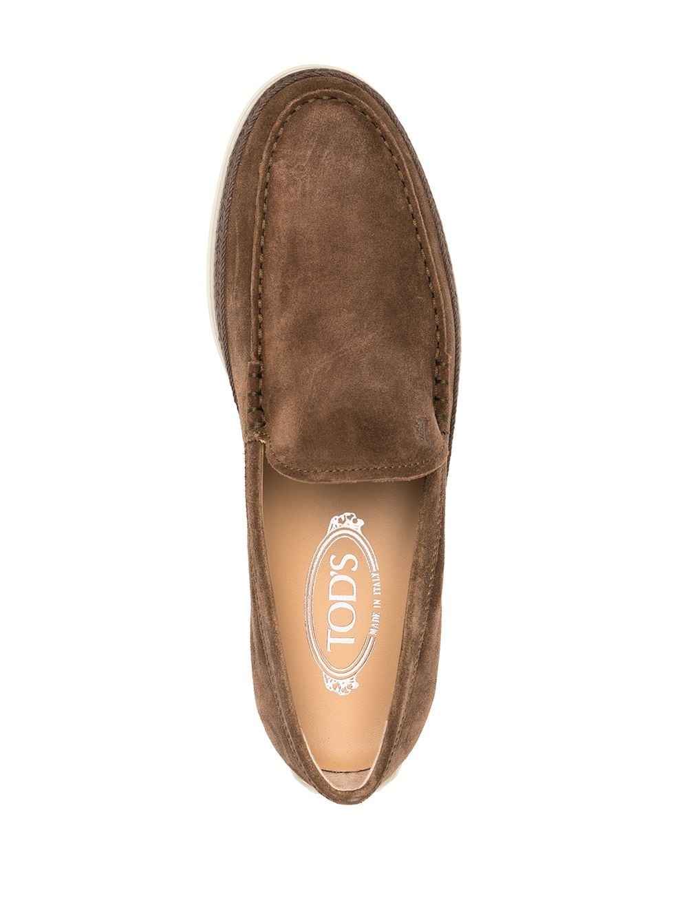 espadrille-detail loafers - 4