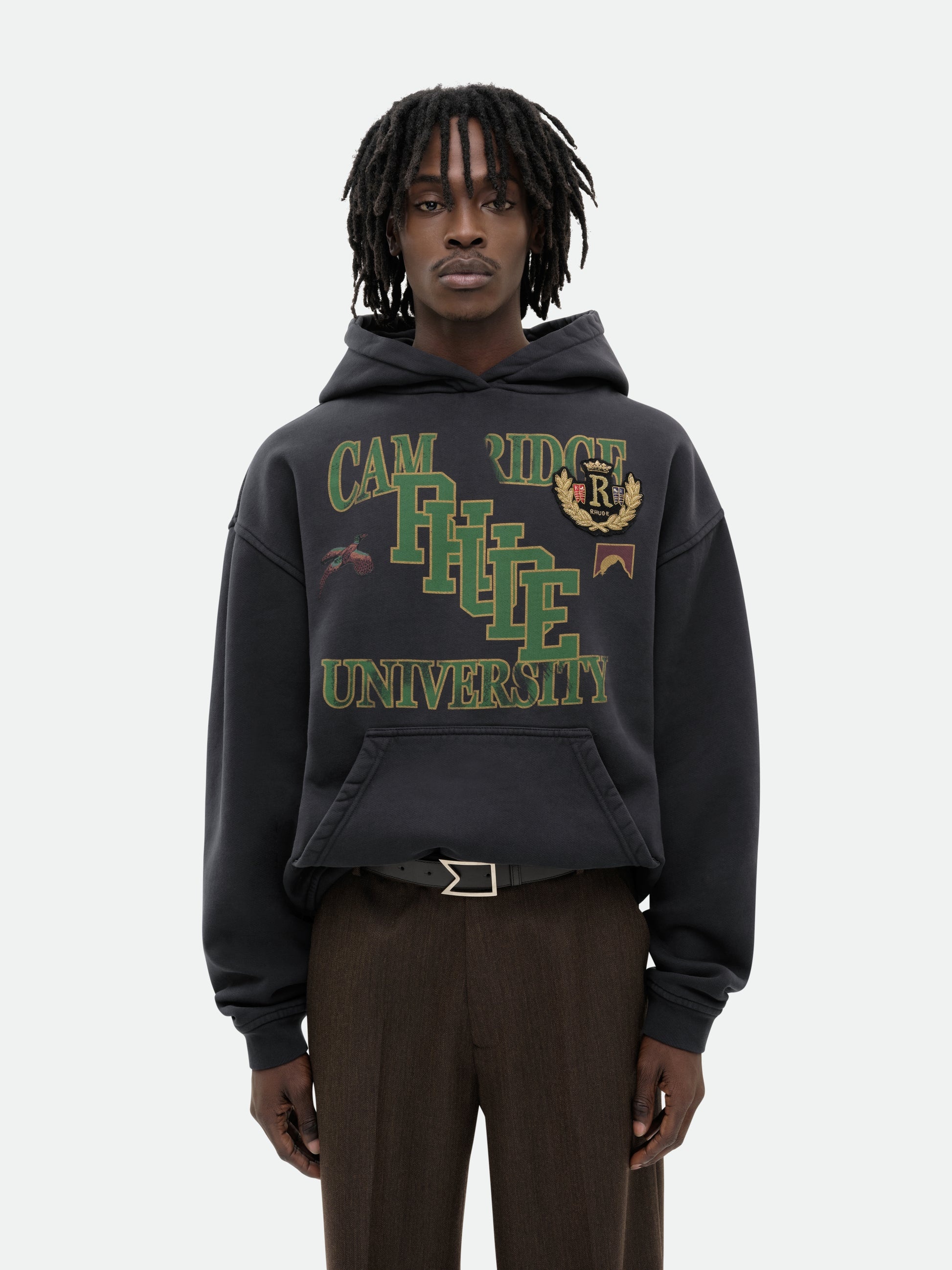 RHUDE UNIVERSITY HOODIE - 6