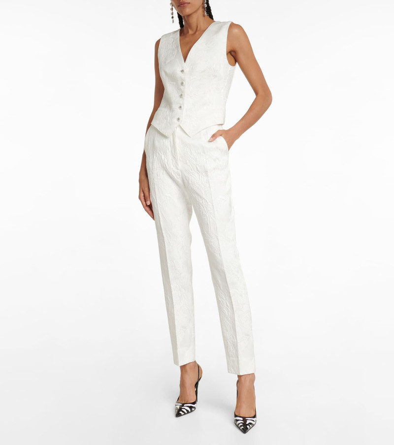 Dolce & Gabbana High-rise floral pants outlook