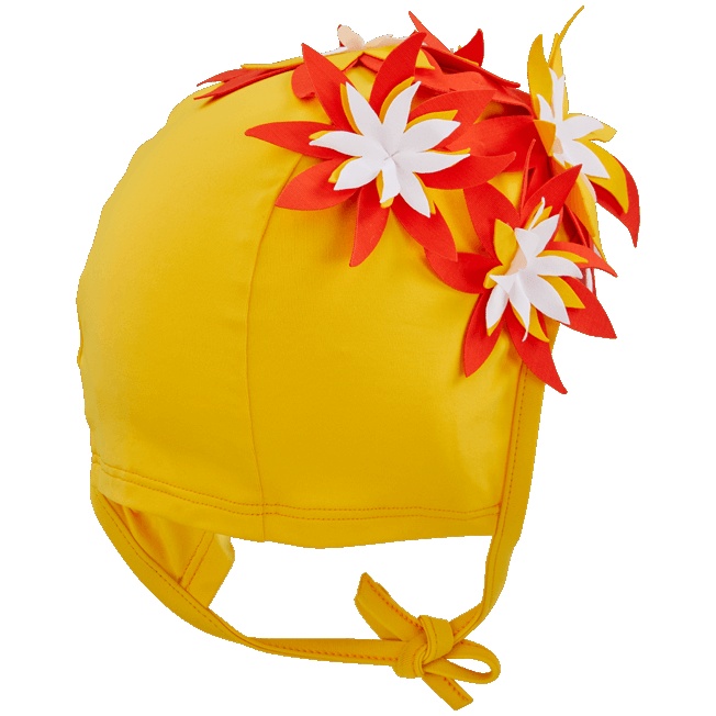 Women Bathing Cap Fleurs 3D - 2