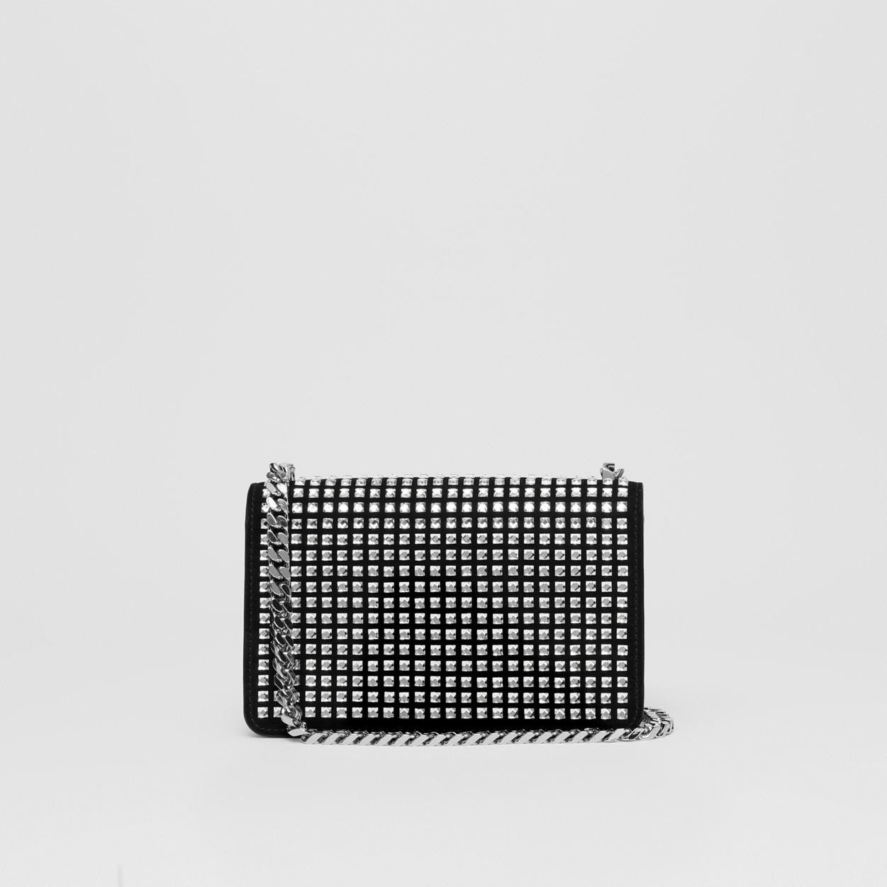 Crystal Detail Leather Mini TB Bag - 8