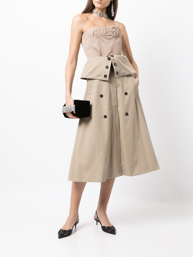 rokh cotton corset top outlook