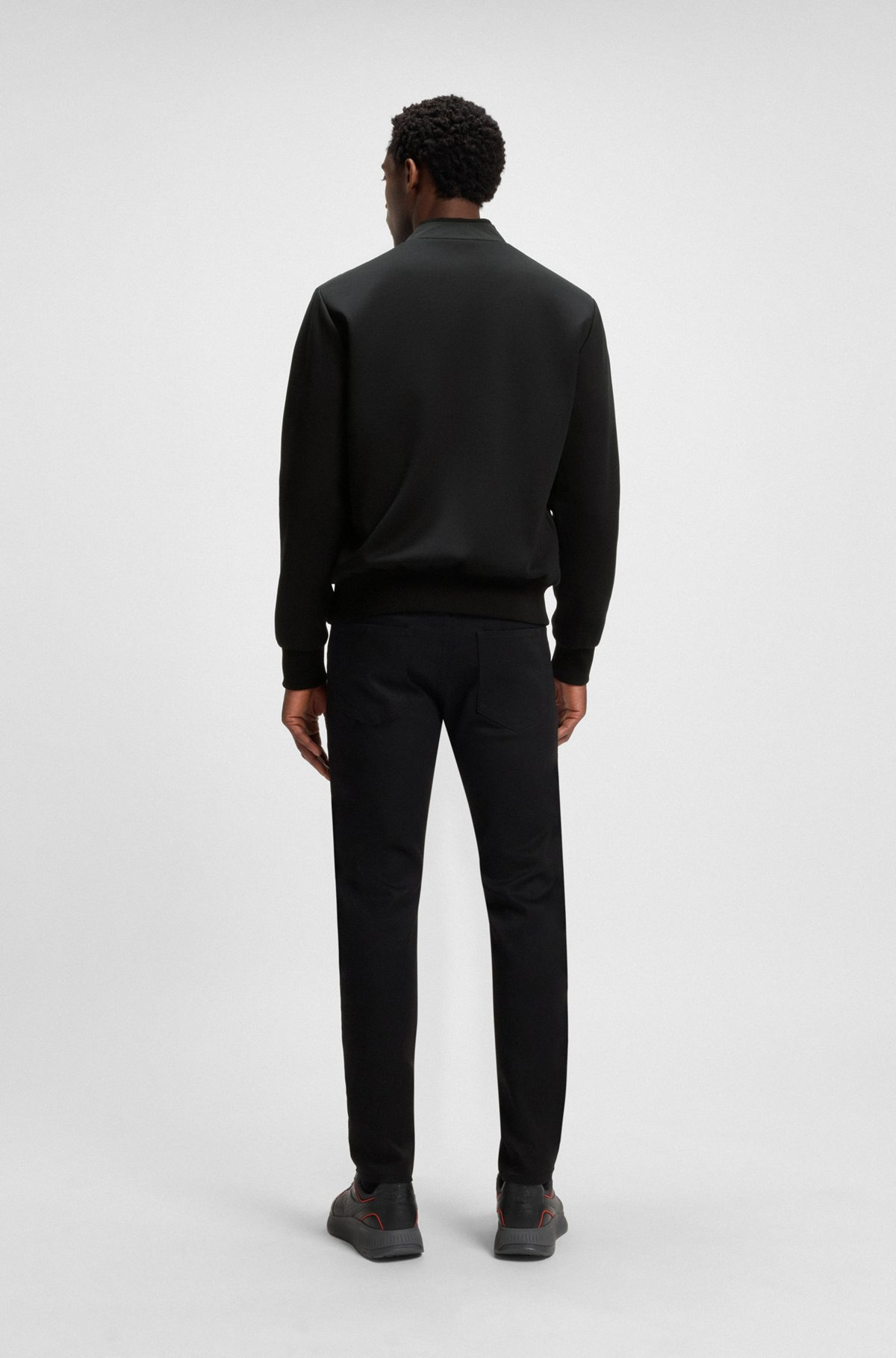 PORSCHE X BOSS JACKET IN JERSEY - 5