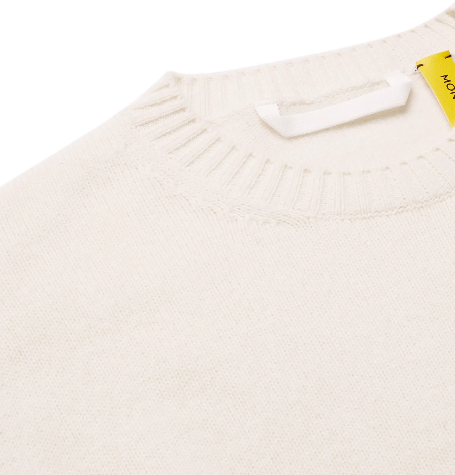 Logo-Appliquéd Virgin Wool Sweater - 5