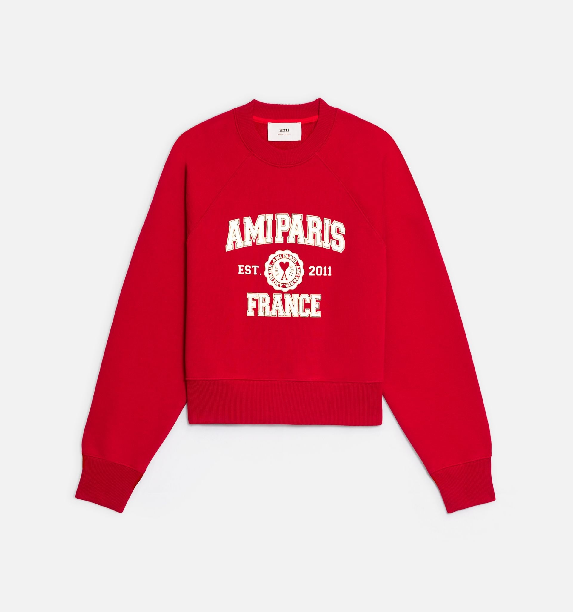 AMI Paris Ami Paris France Sweatshirt | REVERSIBLE