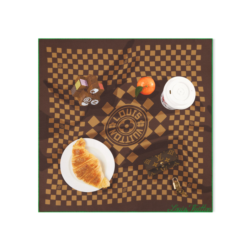 Parisian Breakfast Bandana - 1