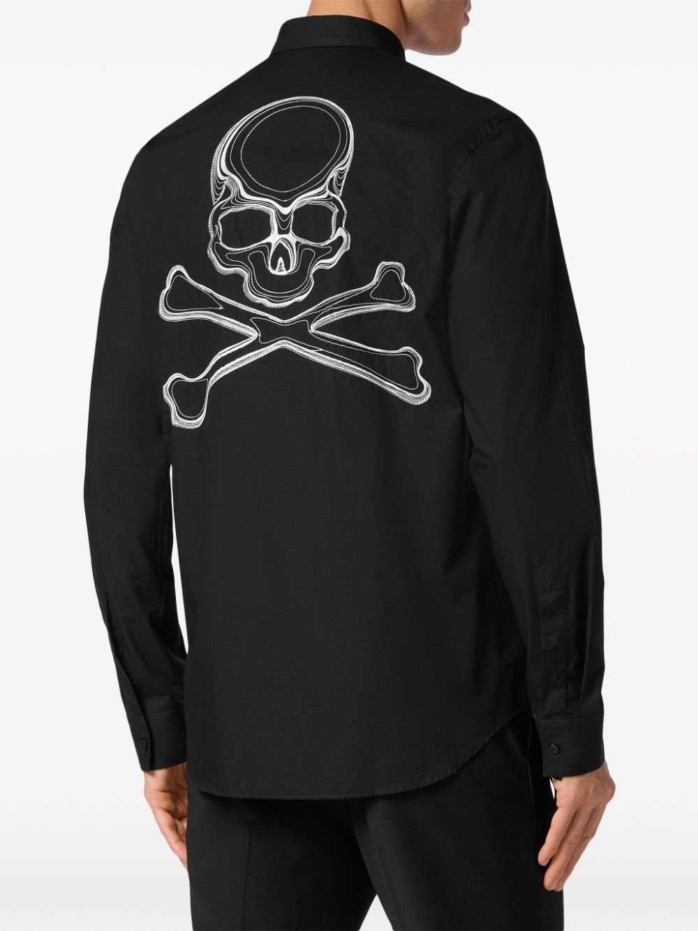 Sugar daddy skull-print shirt - 3