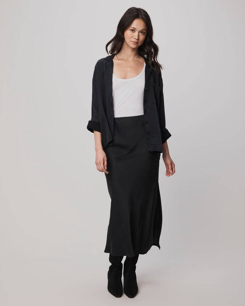 Splendid Serena Satin Skirt outlook