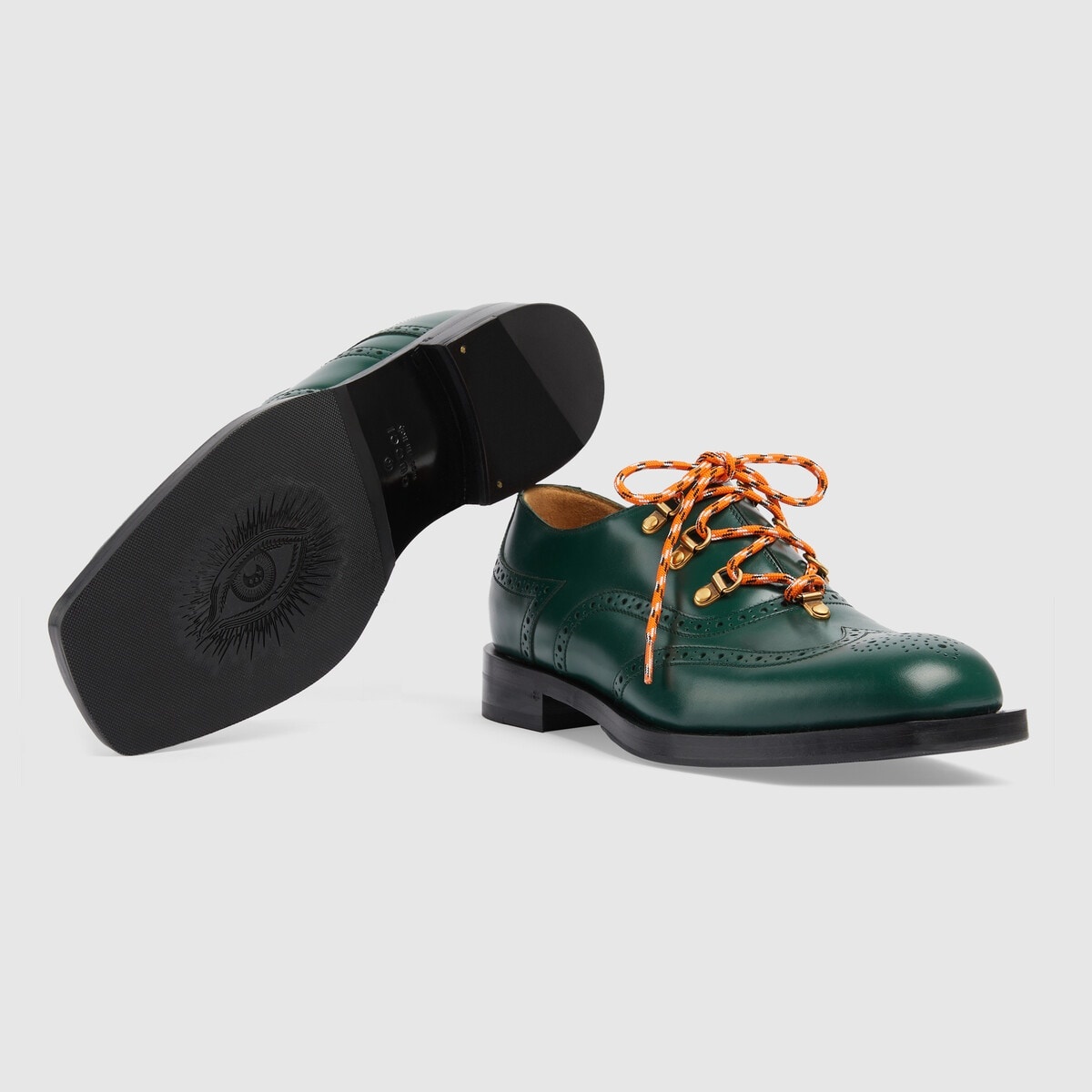 Men's lace-up shoe with brogue details - 6