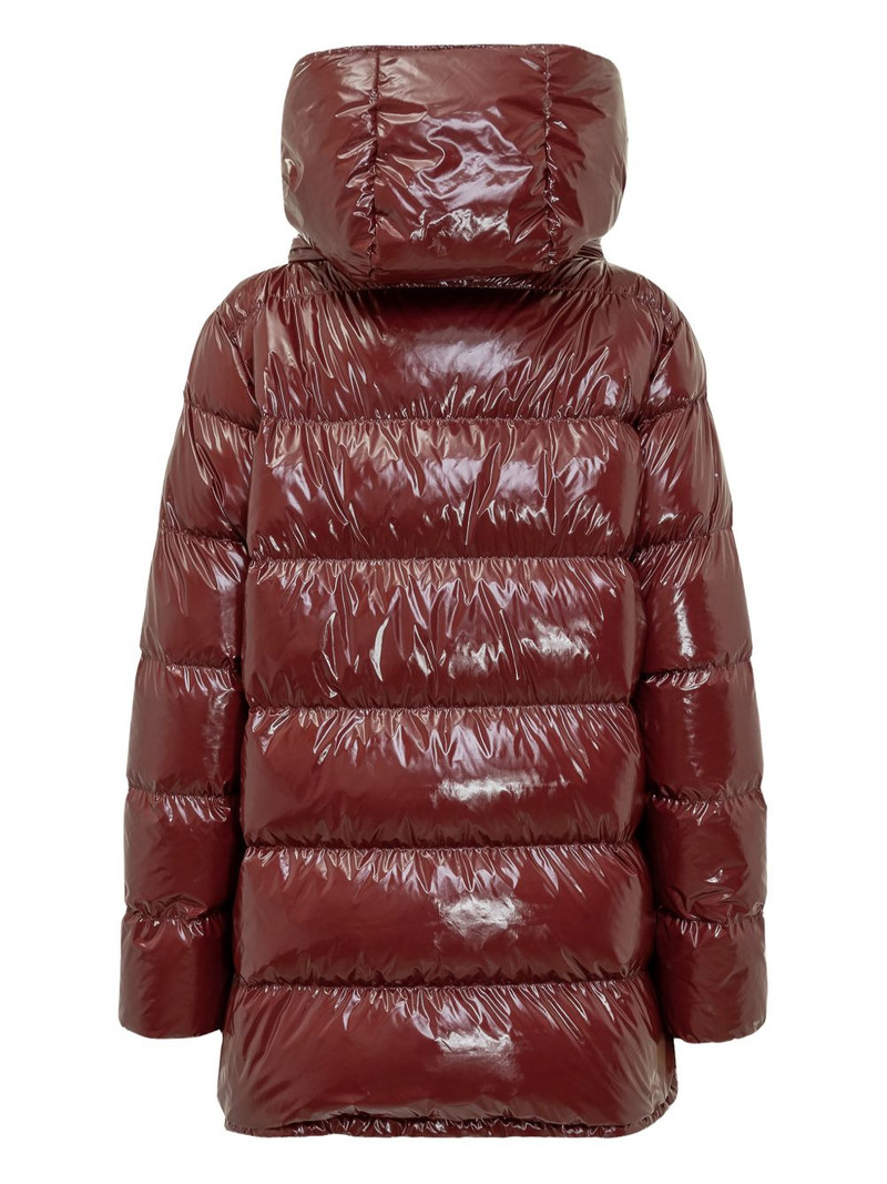 Herno long-sleeve hooded coat outlook