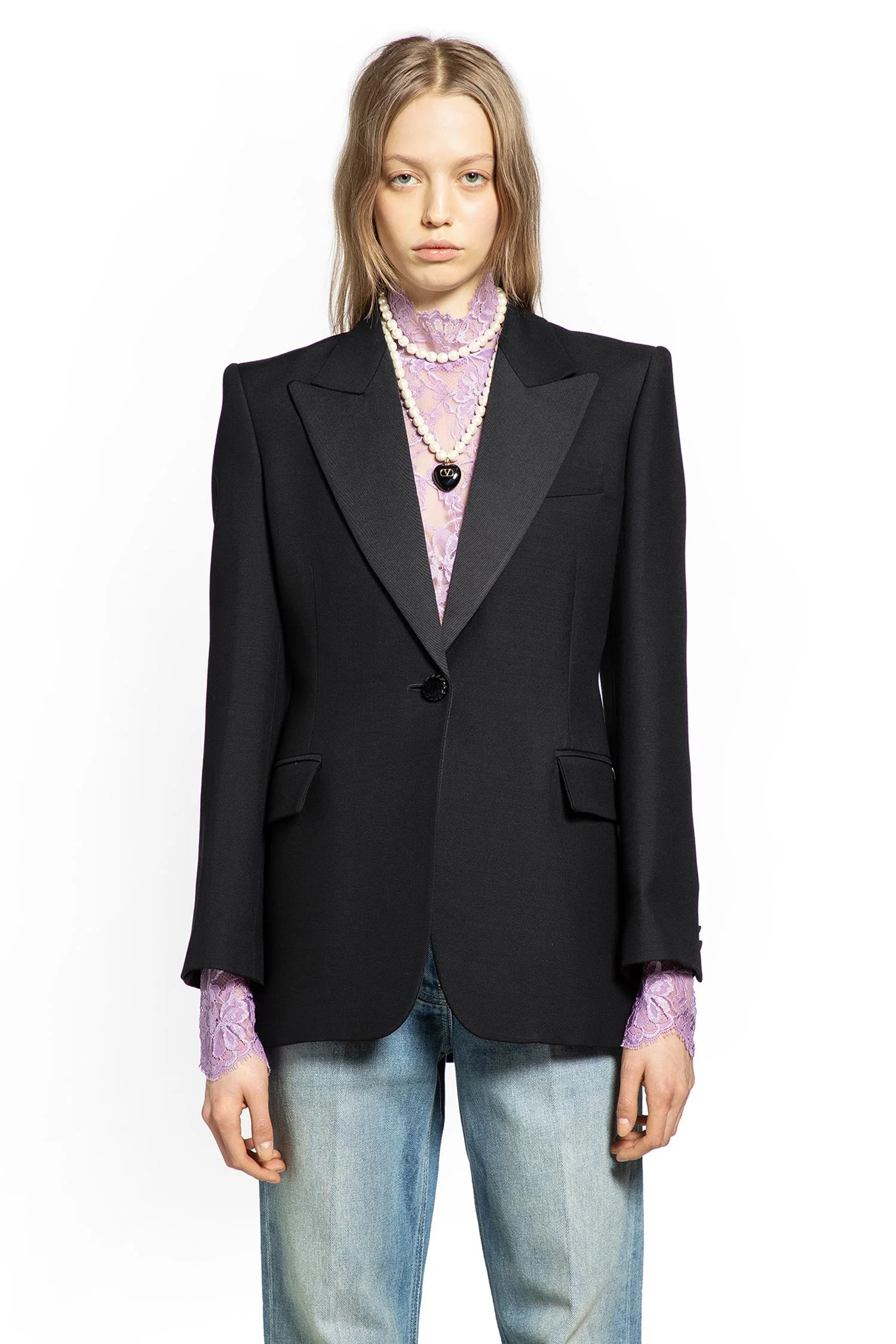 Crepe Couture Blazer - 1