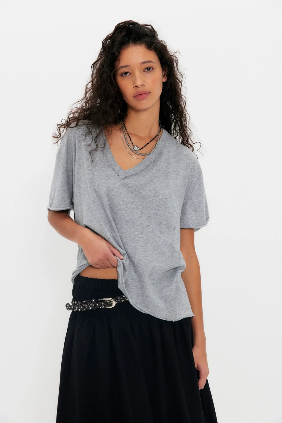 We The Free Nina V-Neck Tee - 1