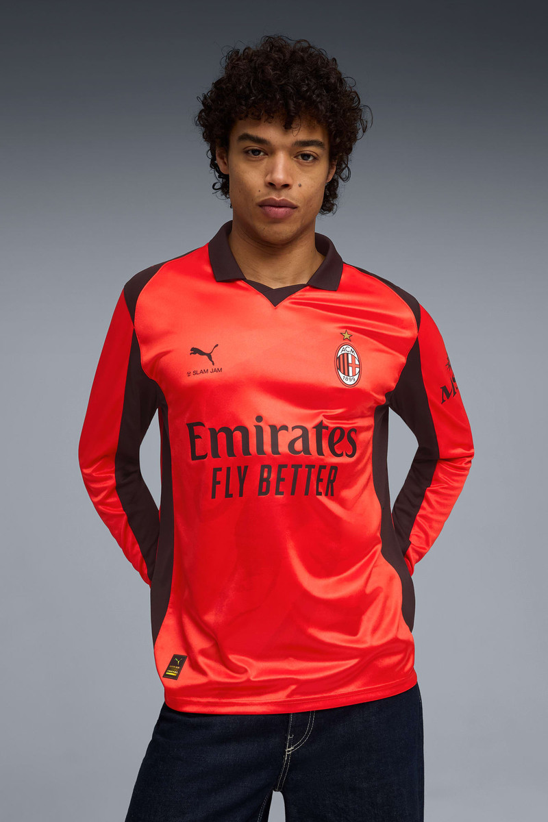 PUMA AC Milan x Slam Jam Men's Long Sleeve Jersey outlook