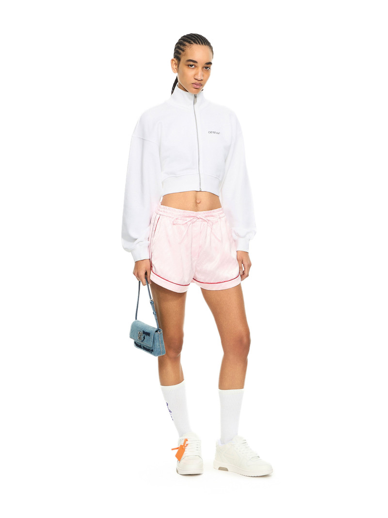 Off-White Arrow Glowing Flower Crop Zip outlook