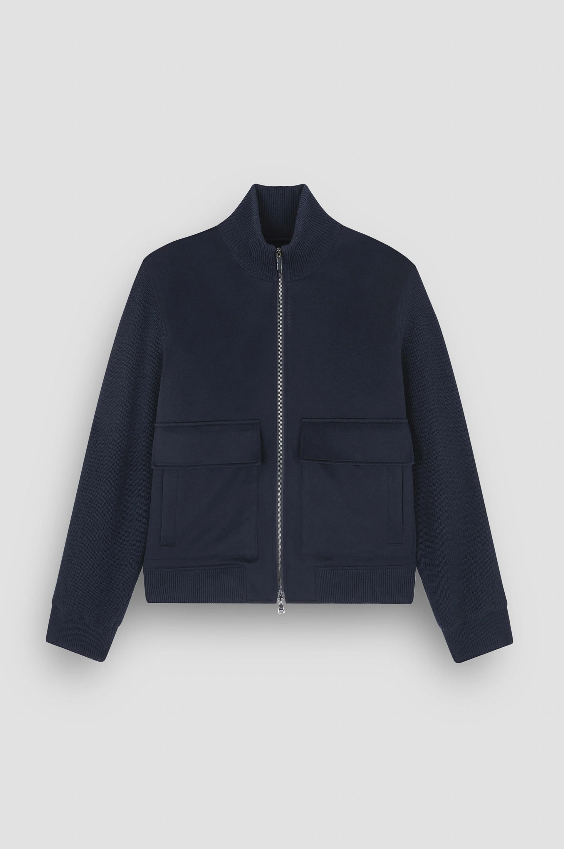 WOOL AND CASHMERE HYBRID BLOUSON - 1
