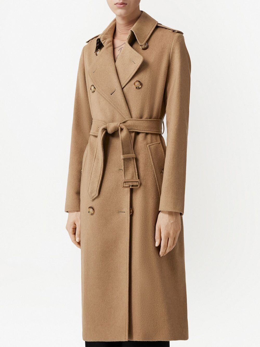 Kensington cashmere trench coat - 3