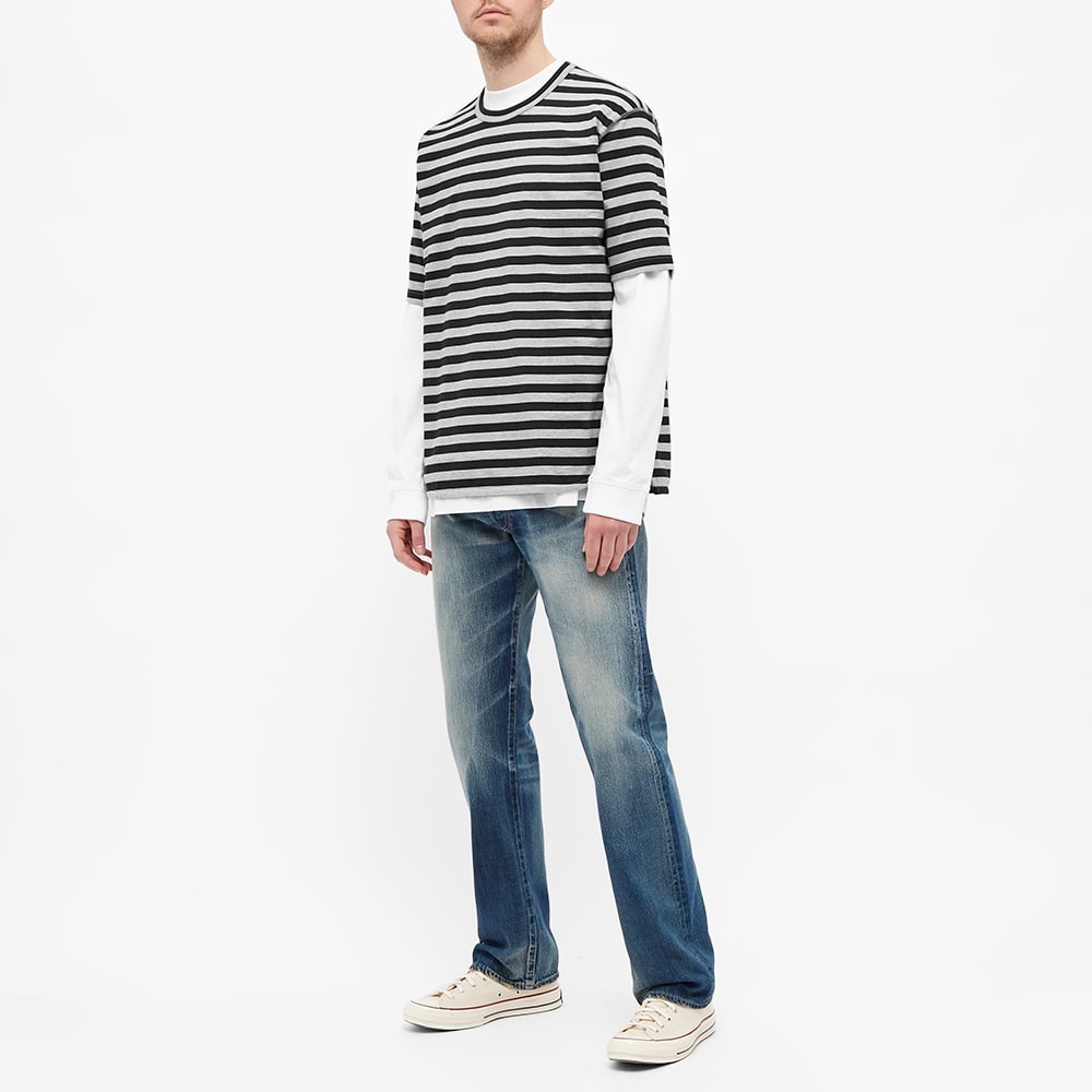 Junya Watanabe MAN Striped Tee - 6