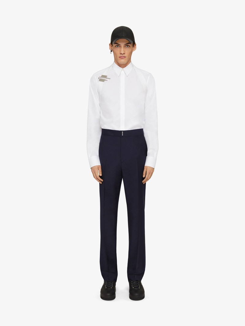 Givenchy SLIM-FIT PANTS IN TECHNICAL WOOL outlook