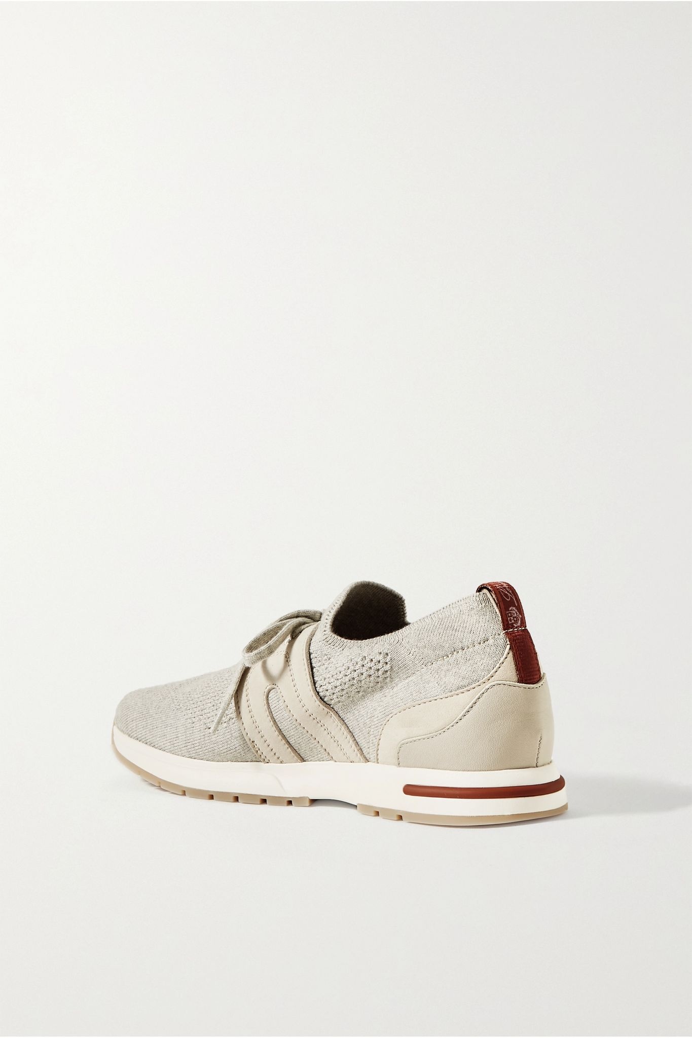 360 Lp Flexy Walk suede and leather-trimmed wool sneakers - 8