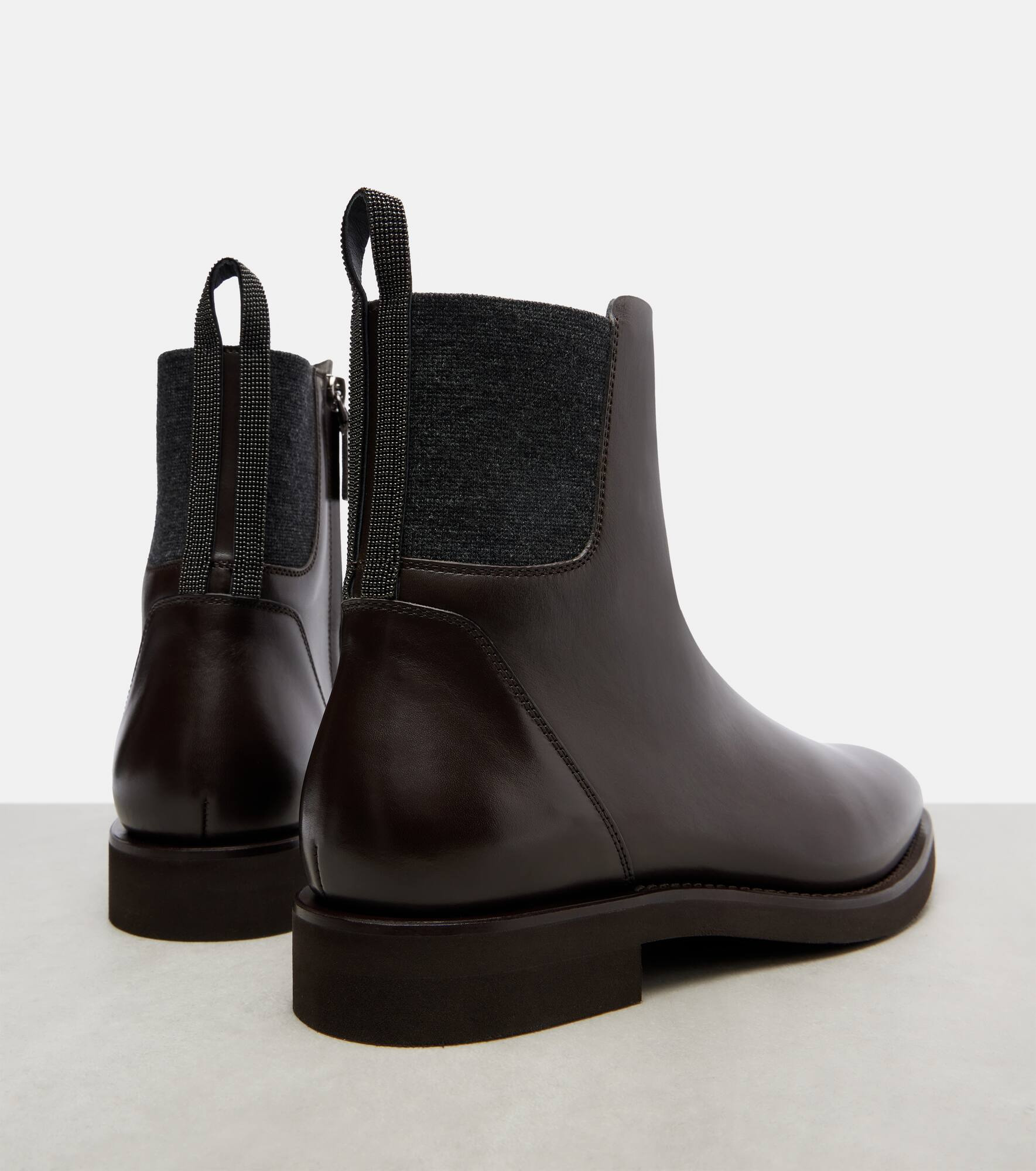 Chelsea Monili leather ankle boots - 5
