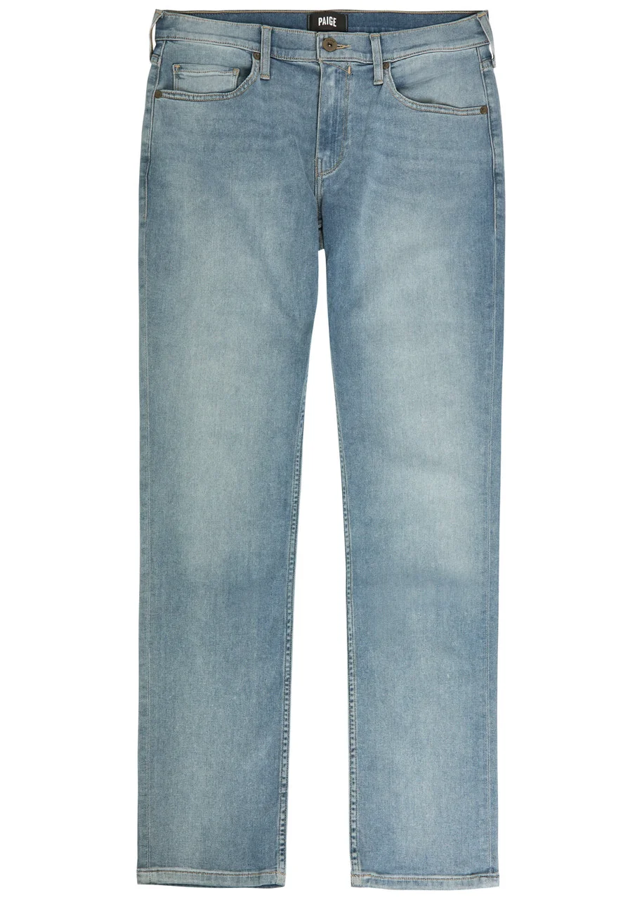 Paige Federal Slim Straight-leg Jeans - 1