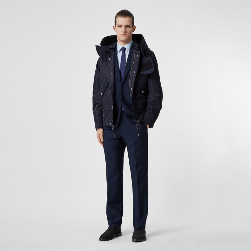 Burberry Slim Fit Wool Mohair Suit outlook