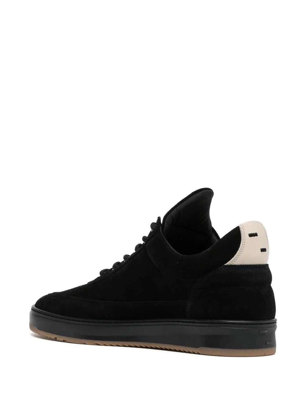 suede low-top sneakers - 3