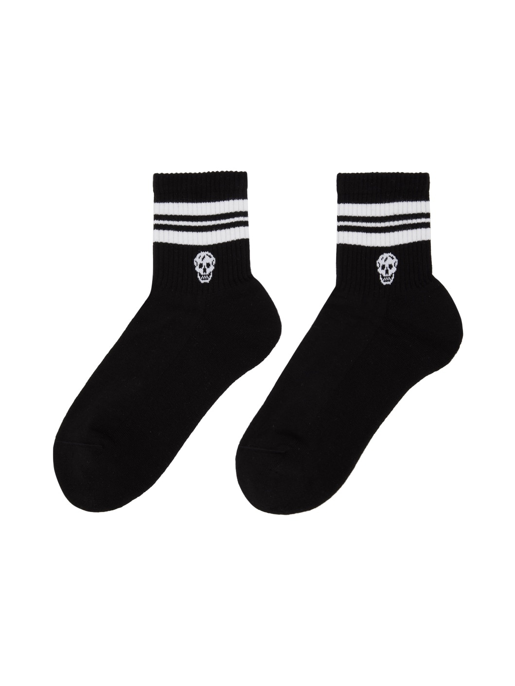 Black Skull Sport Socks - 2