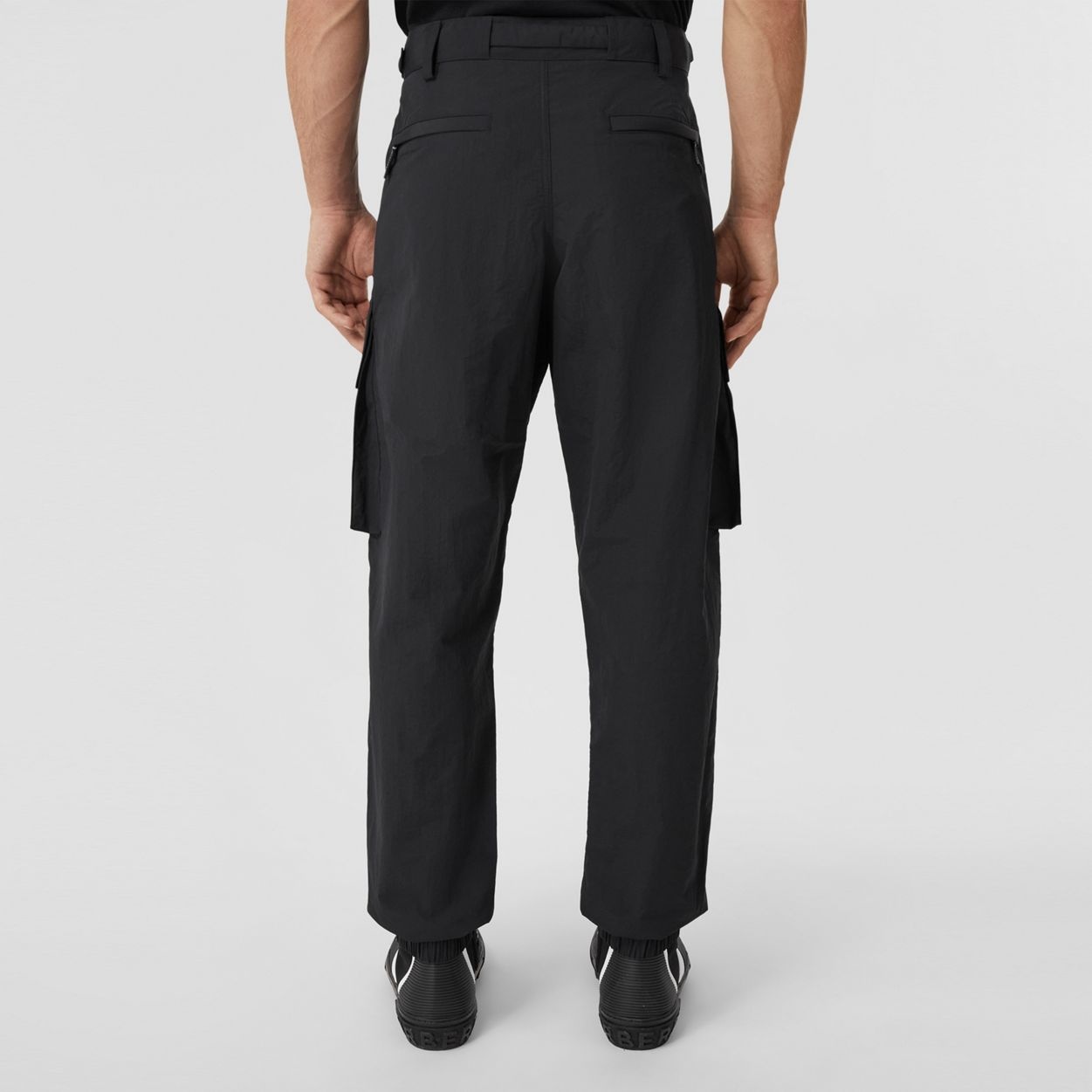 Technical Cotton Cargo Trousers - 4