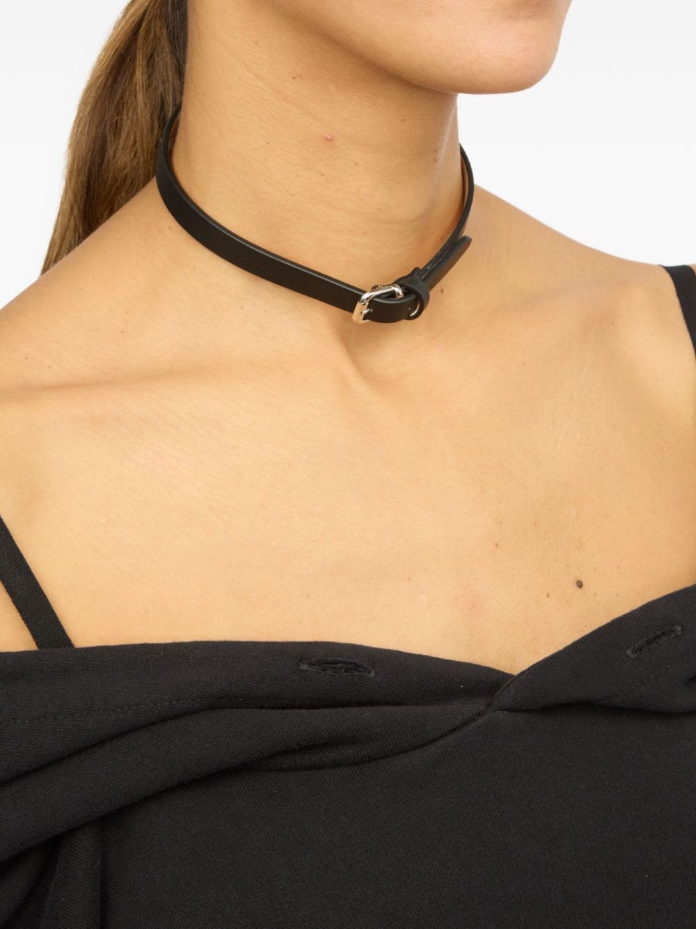 buckled choker - 2