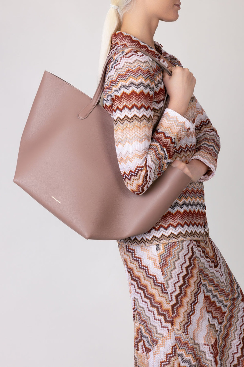 Mansur Gavriel EVERYDAY  ZIP TOTE - BISCOTTO outlook